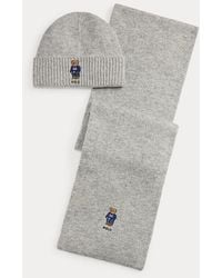 Ralph Lauren - Polo Bear Beanie & Scarf Gift Set - Lyst