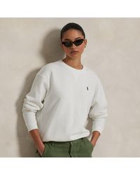 Ralph Lauren - Fleece Crewneck Sweatshirt - Lyst