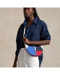 Polo Ralph Lauren - Polo Id Canvas Mini Shoulder Bag - Lyst