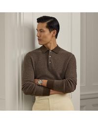 Ralph Lauren - Kaschmirpullover Mit Pfauenaugenmuster - Lyst