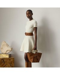 Ralph Lauren - Stretch Jersey Short-Sleeve Day Dress - Lyst