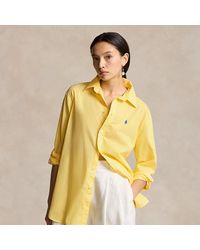 Polo Ralph Lauren - Oversized Katoenen Keper Overhemd - Lyst