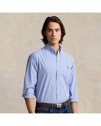Polo Ralph Lauren - Custom Fit Stretch Poplin Shirt - Lyst
