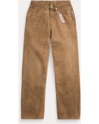 RRL - High Boy Fit Tan Jean - Lyst