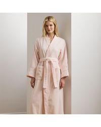 Ralph Lauren - Custom Katoenen Badstof Badjas - Lyst
