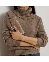 Ralph Lauren - Ralph Lauren Croc-Embossed Medium Adair Crossbody - Lyst