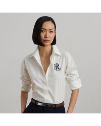 Ralph Lauren - Relaxed Fit Stretch Cotton Shirt - Lyst