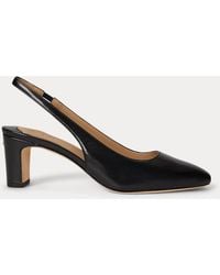 Ralph Lauren - Klaire Leather Slingback Pump - Lyst