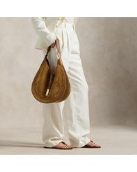 Polo Ralph Lauren - Pantaloni a gamba larga in canapa - Lyst
