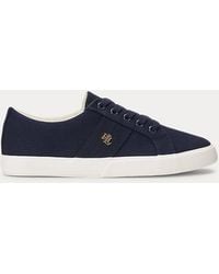Ralph Lauren - Sneaker Janson II aus Segeltuch - Lyst