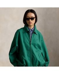Polo Ralph Lauren - Oversized Cotton Windbreaker - Lyst