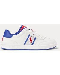 Polo Ralph Lauren - Ralph Lauren Boy's Heritage Court Iii Faux-Leather Sneaker - Lyst