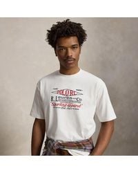 Polo Ralph Lauren - Jersey Relaxed-Fit Graphic T-Shirt - Lyst