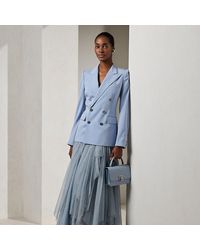Ralph Lauren Collection - Alvey Embellished Tulle Skirt - Lyst