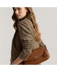 Ralph Lauren - Nappa Leather Medium Farrah Shoulder Bag - Lyst