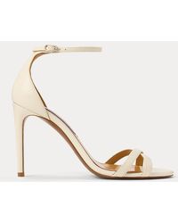 Ralph Lauren - Perrin 95 Mm Calfskin Sandal - Lyst