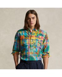 Polo Ralph Lauren - Camicia in madras tropicale Classic-Fit - Lyst