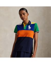 Ralph Lauren - Color-Block-Poloshirt Us Open Aus Piqué - Lyst