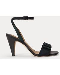 Ralph Lauren - Gracy Bow-Trim Watch Plaid Sandal - Lyst