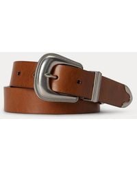 Polo Ralph Lauren - Leather Western Belt - Lyst