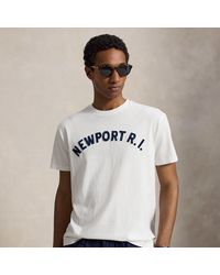 Polo Ralph Lauren - Classic Fit Jersey Graphic T-Shirt - Lyst