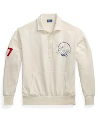 Polo Ralph Lauren - Pullover aus French-Terry mit Logo - Lyst