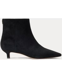 Ralph Lauren - Francesca Suede Bootie - Lyst
