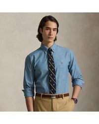 Polo Ralph Lauren - Custom Fit Chambray Shirt - Lyst