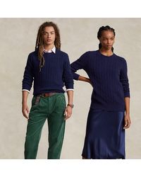 Polo Ralph Lauren - Cable-knit Cashmere Sweater - Lyst