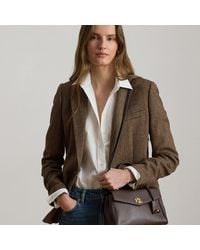 Ralph Lauren - Nappa Leather Small Farrah Soft Satchel - Lyst