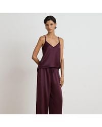 Ralph Lauren - Satin Sleep Set - Lyst