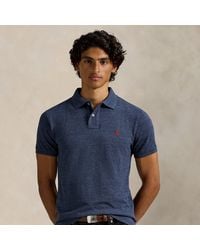 Polo Ralph Lauren - Custom Slim Fit Mesh Polo Shirt - Lyst