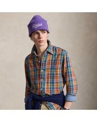 Polo Ralph Lauren - Custom Fit Plaid Double-Faced Shirt - Lyst