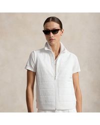 Ralph Lauren - Hybrid Full-Zip Gilet - Lyst