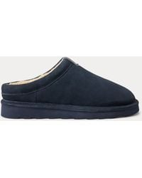 Polo Ralph Lauren - Reade Suede Clog Slipper - Lyst