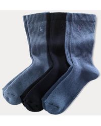 Polo Ralph Lauren - 3 pares de calcetines largos - Lyst