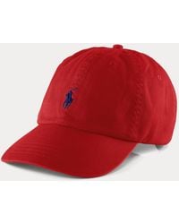 Polo Ralph Lauren - Ralph Lauren The Iconic Cotton Chino Ball Cap - Lyst