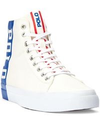 Polo Ralph Lauren High-top sneakers for Men | Online Sale up to 50% off |  Lyst