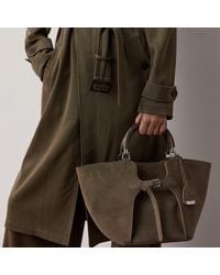 Ralph Lauren - The Ralph Calf-Suede Tote - Lyst