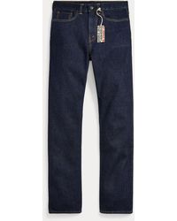 RRL - Straight Leg Fit Rinse Jean - Lyst