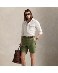 Polo Ralph Lauren - Short in lino e cotone Classic-Fit - Lyst