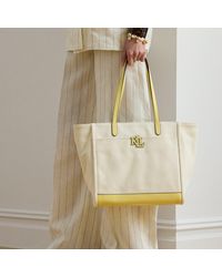 Ralph Lauren - Canvas Large Cameryn Tote Bag - Lyst