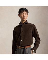 Polo Ralph Lauren - Custom Fit Stretch Corduroy Shirt - Lyst