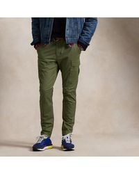 Ralph Lauren - Stretch Slim Fit Twill Cargo Trouser - Lyst