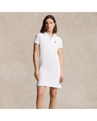Polo Ralph Lauren - Polokleid Aus Baumwollpiqué - Lyst