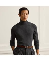 Ralph Lauren - Cashmere Roll Neck Jumper - Lyst