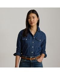 Ralph Lauren - Relaxed Fit Denim Shirt - Lyst