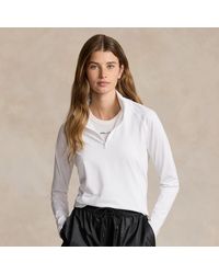 Ralph Lauren - Ralph Lauren Stretch Jersey Quarter-Zip Pullover - Lyst