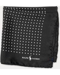 Ralph Lauren - Polka-dot Silk Pocket Square - Lyst