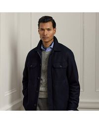 Ralph Lauren - Felton Cashmere-Blend Shirt Jacket - Lyst